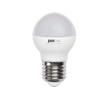 Лампа светодиодная PLED-SP G45 9Вт шар 5000К холод. бел. E27 820лм 230В | Код. 2859662A | JazzWay